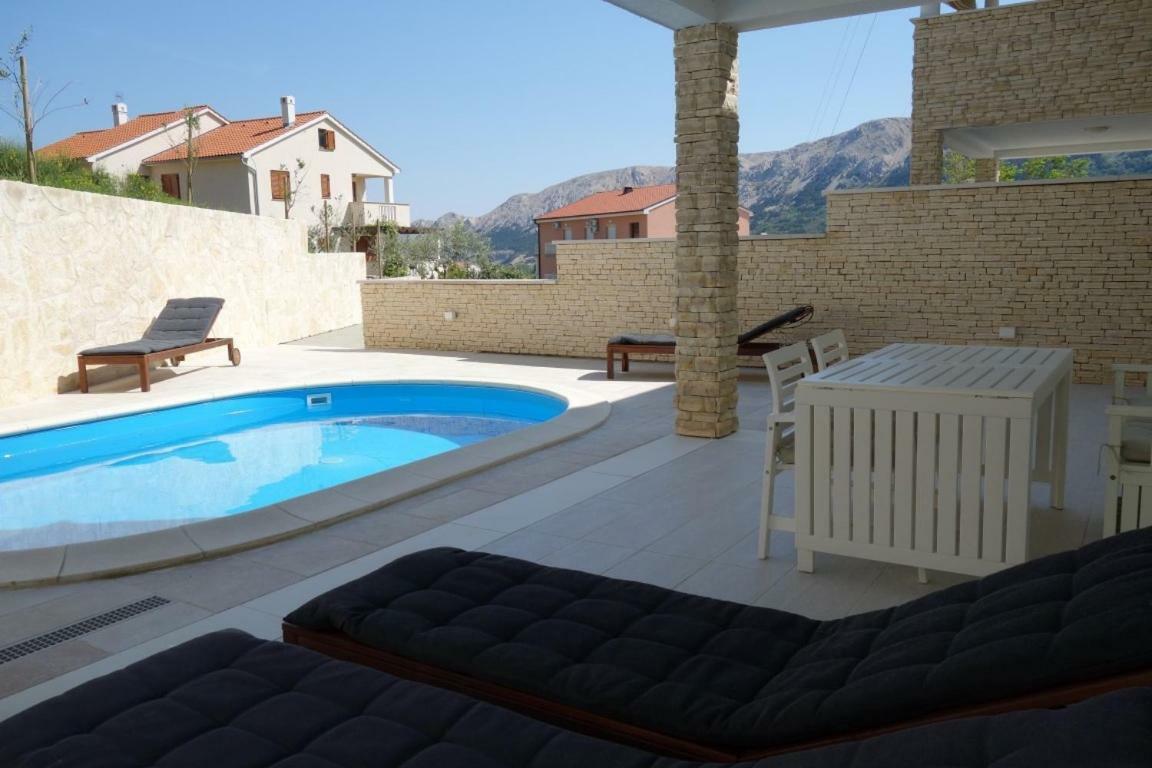 House Sunny Rock Baska Villa Eksteriør billede